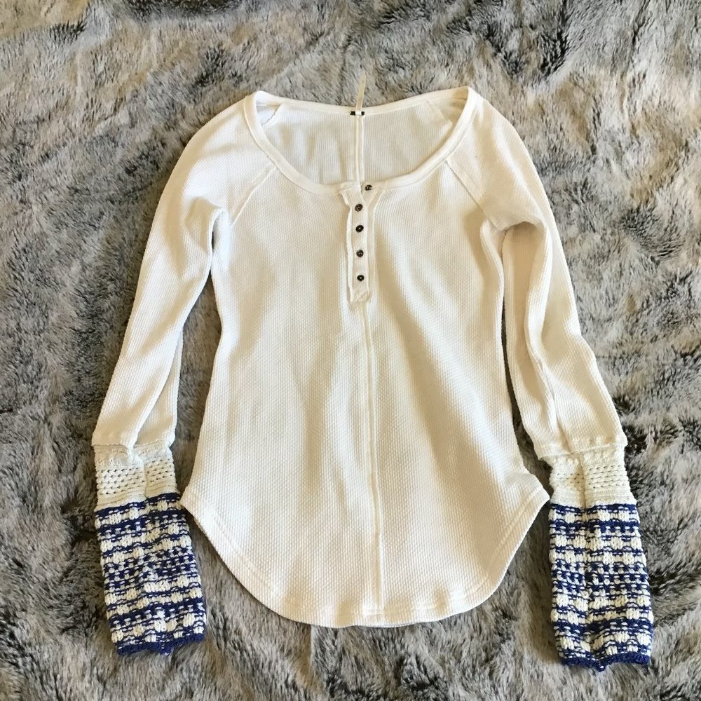 Free People Henley Top NWOT